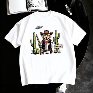 Funny Cowboy Golden Retriever Shirt